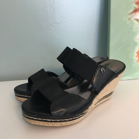 Black strap wedges - Picture 2 of 6